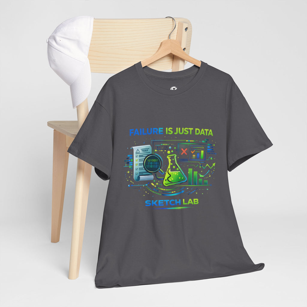 "Failure Is Just Data" Sketch Lab Science Tee