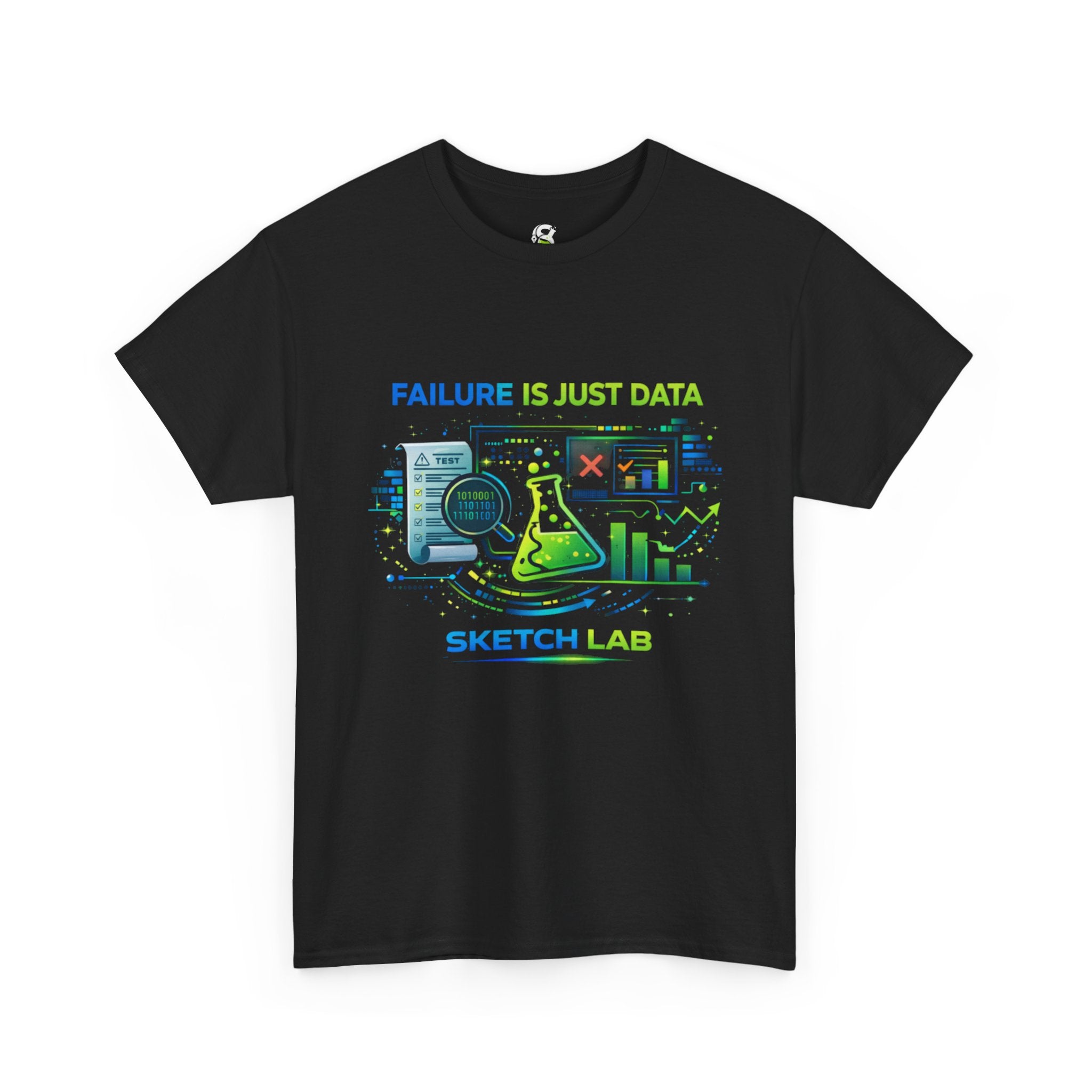 "Failure Is Just Data" Sketch Lab Science Tee