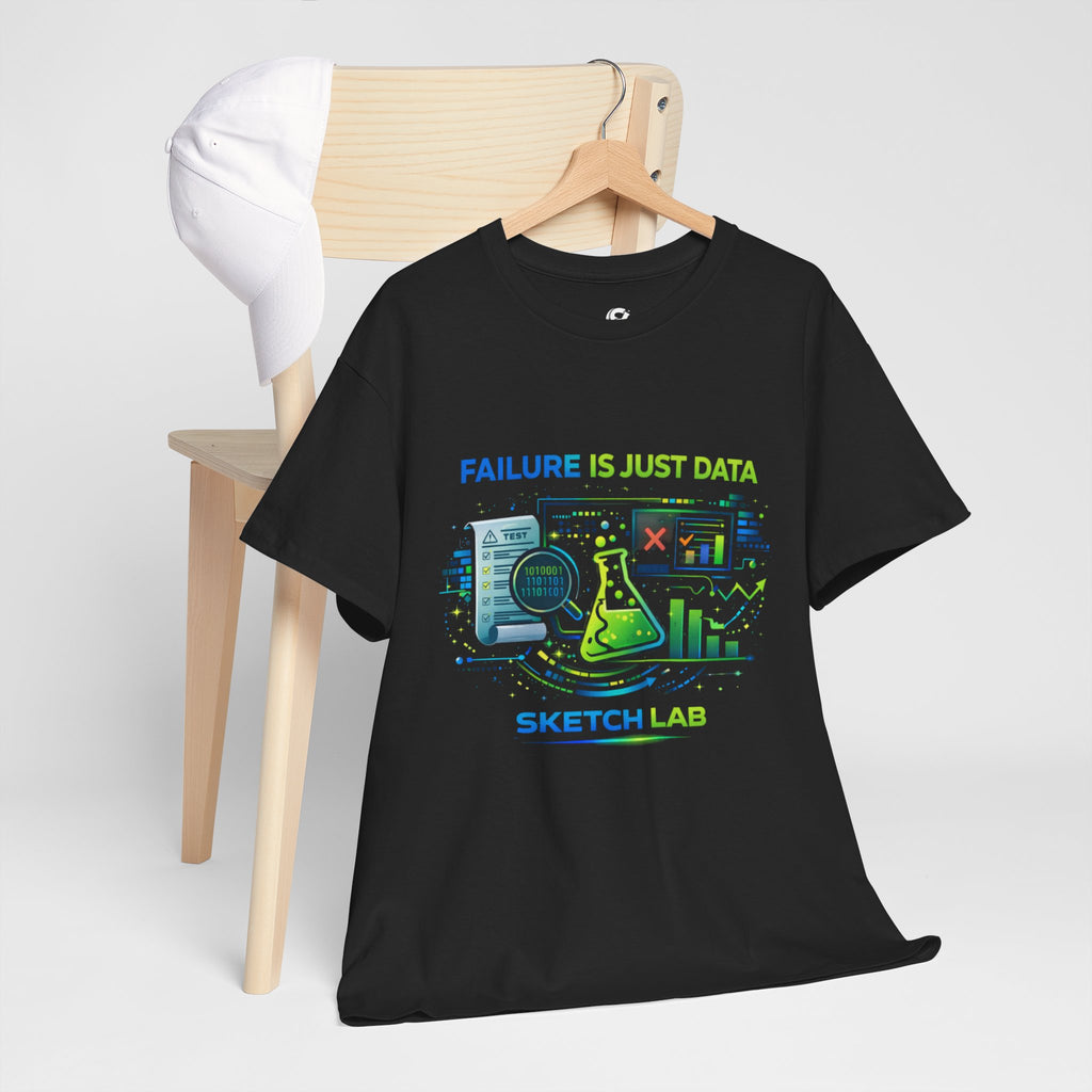 "Failure Is Just Data" Sketch Lab Science Tee