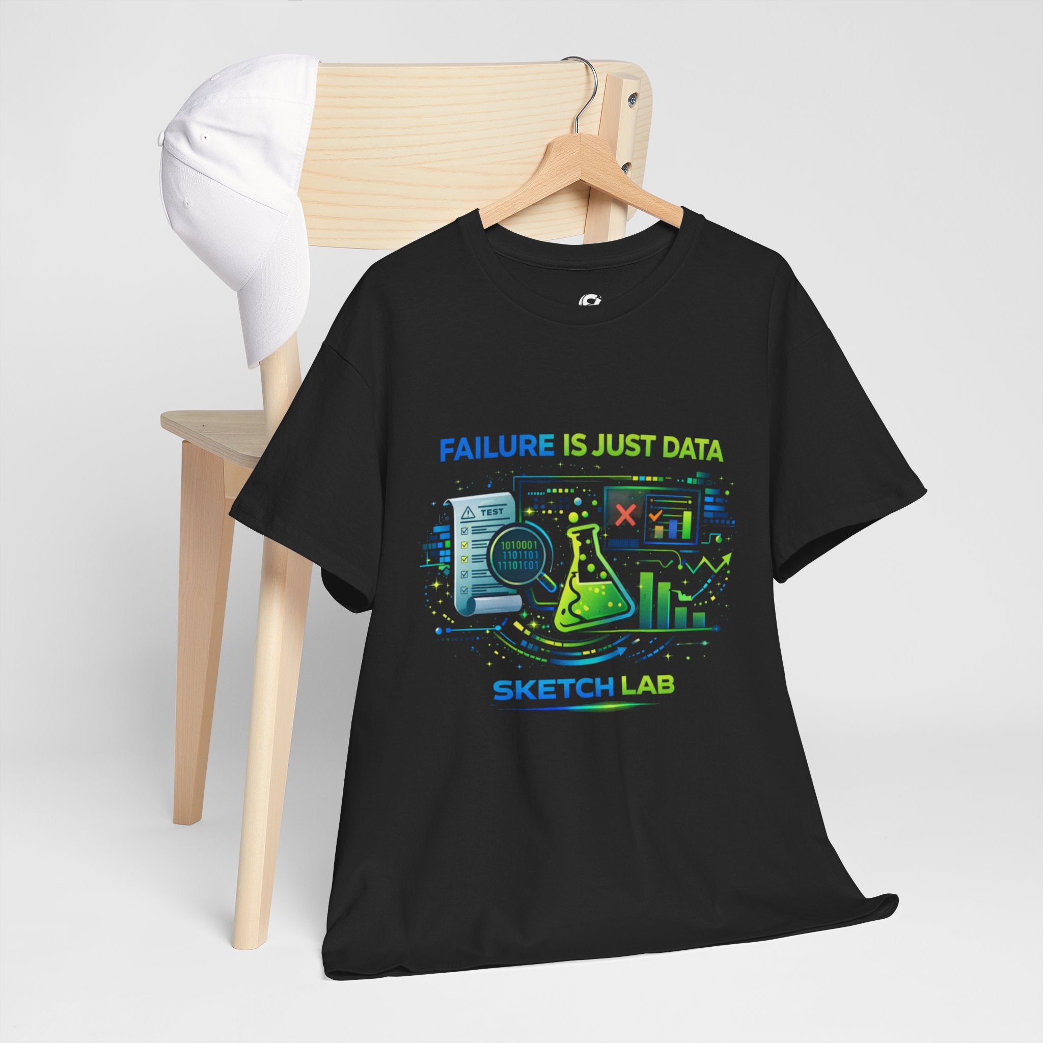 "Failure Is Just Data" Sketch Lab Science Tee