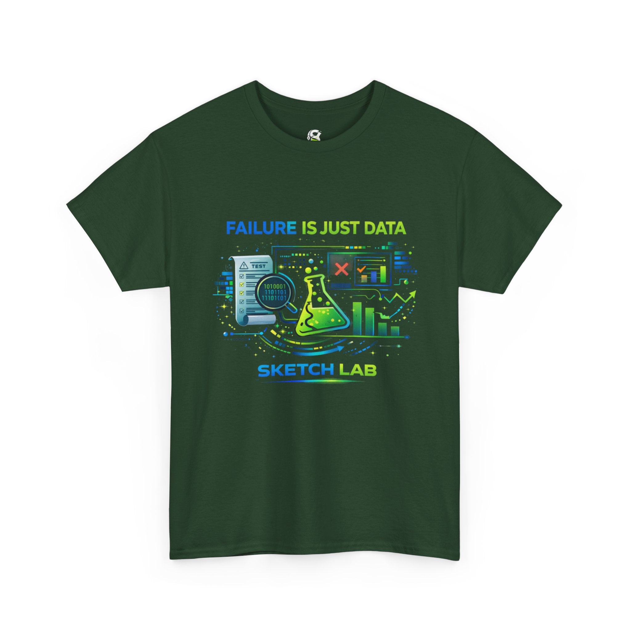 "Failure Is Just Data" Sketch Lab Science Tee