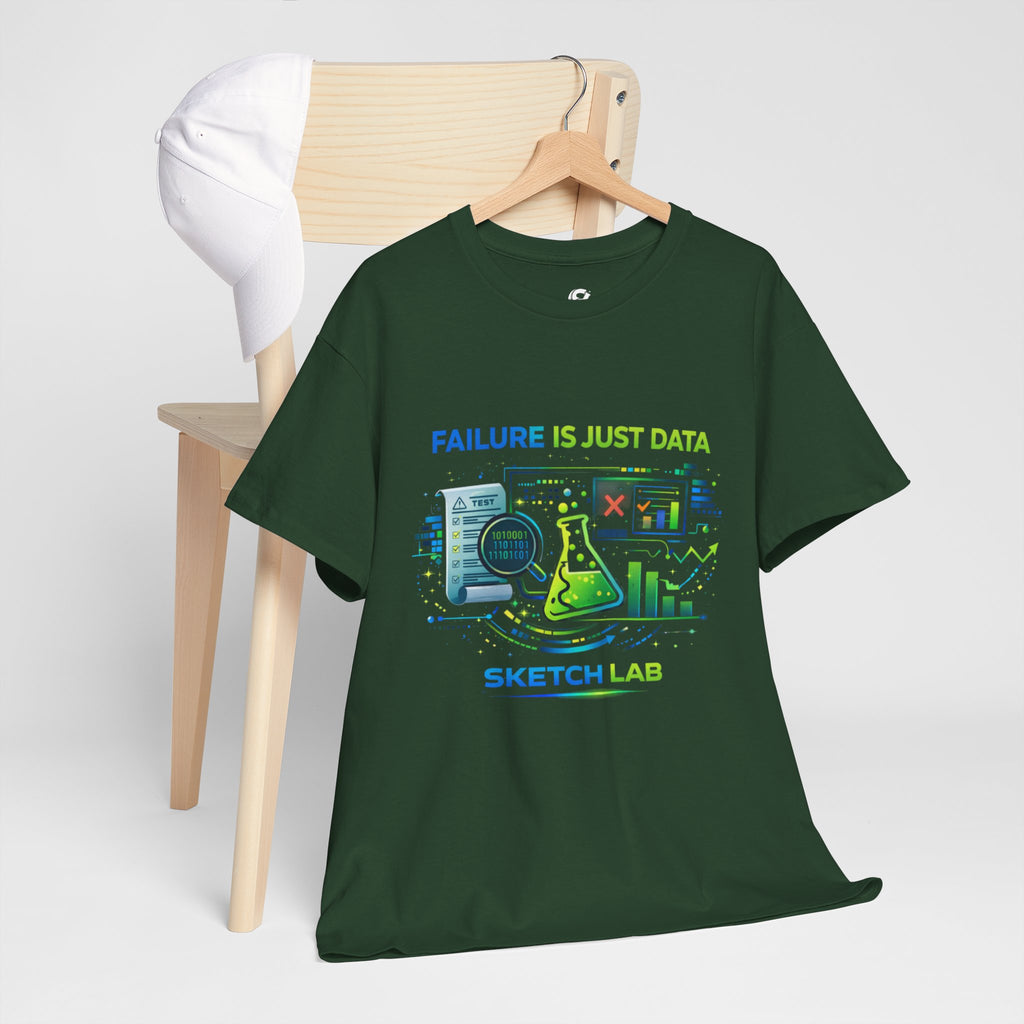 "Failure Is Just Data" Sketch Lab Science Tee