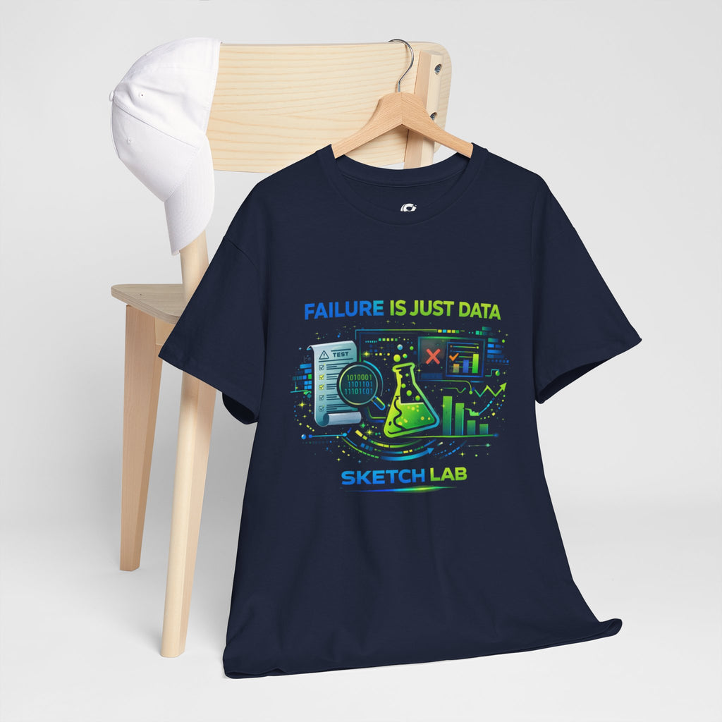 "Failure Is Just Data" Sketch Lab Science Tee